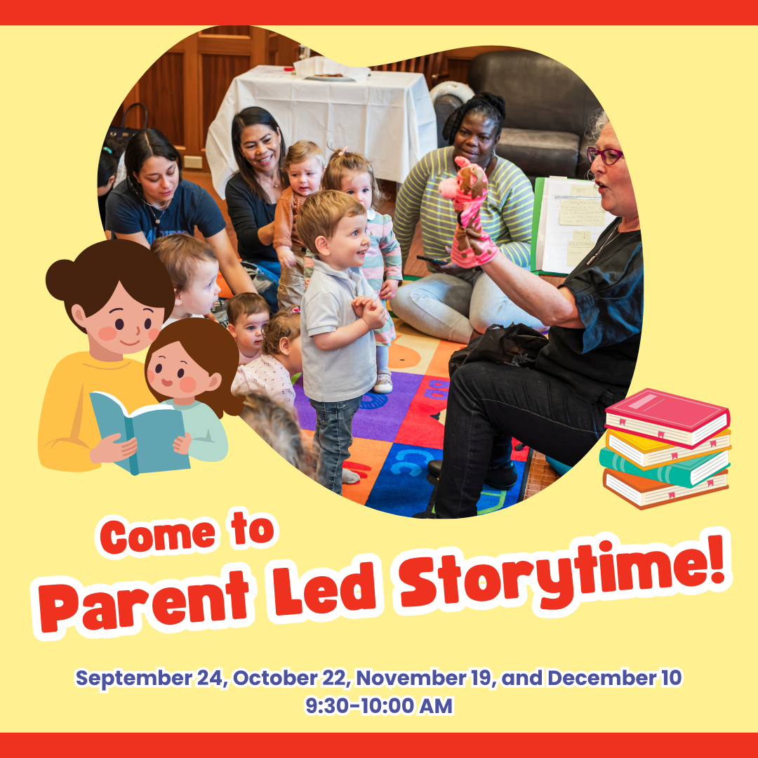  Parent Led Storytime at Temple Emanu-El